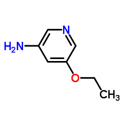 3-氨基-5-乙氧基吡啶结构式