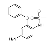 N-(4-Amino-2-phenoxyphenyl)methanesulfonamide结构式