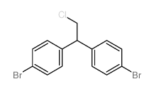 1-bromo-4-[1-(4-bromophenyl)-2-chloro-ethyl]benzene Structure