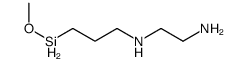 N'-(3-methoxysilylpropyl)ethane-1,2-diamine Structure