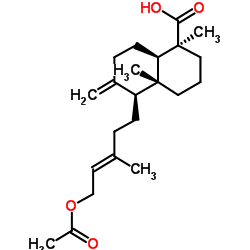 乙酰基异柏烯酸结构式