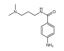 4-amino-N-[3-(dimethylamino)propyl]benzamide Structure