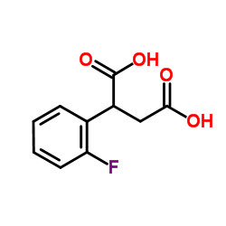 2-(2-Fluorophenyl)succinic acid结构式