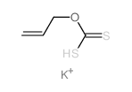 Allyl xanthate potassium salt Structure