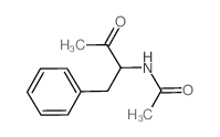 N-(3-oxo-1-phenyl-butan-2-yl)acetamide结构式