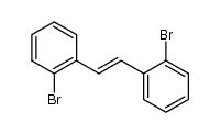 1,1'-(E)-ethene-1,2-diylbis(2-bromobenzene)结构式
