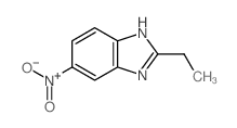(9ci)-2-乙基-5-硝基-1H-苯并咪唑结构式