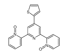 2,6-bis(1-oxidopyridin-1-ium-2-yl)-4-thiophen-2-ylpyridine Structure