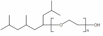 Tergitol TMN 3聚乙二醇三甲基壬基醚结构式