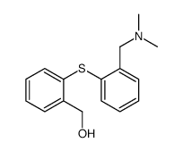[2-[2-[(dimethylamino)methyl]phenyl]sulfanylphenyl]methanol结构式