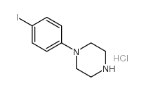 1-(4-碘苯基)哌嗪 盐酸盐结构式