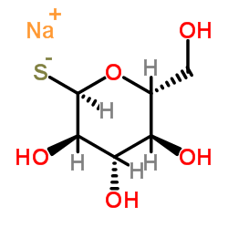 硫代葡萄酸钠结构式