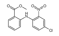methyl 2-(4-chloro-2-nitroanilino)benzoate Structure