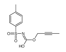 but-2-ynyl N-(4-methylphenyl)sulfonylcarbamate结构式