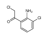 Ethanone, 1-(2-amino-3-chlorophenyl)-2-chloro- (9CI)结构式