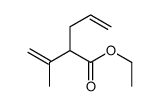 ethyl 2-prop-1-en-2-ylpent-4-enoate结构式