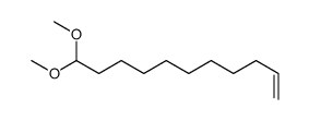 11,11-dimethoxyundec-1-ene结构式