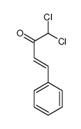 1,1-dichloro-4-phenylbut-3-en-2-one结构式