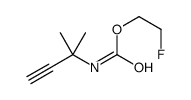 2-fluoroethyl N-(2-methylbut-3-yn-2-yl)carbamate Structure