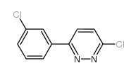 3-CHLORO-6-(3-CHLOROPHENYL)-PYRIDAZINE Structure