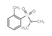 N,N,2-trimethylbenzenesulfonamide结构式