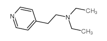 4-(2-二乙基氨基乙基)-吡啶结构式