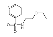 N-(2-ethoxyethyl)pyridine-3-sulfonamide Structure