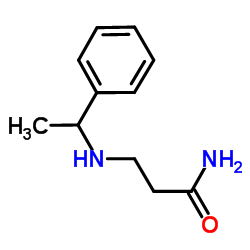 N3-(1-Phenylethyl)-β-alaninamide Structure