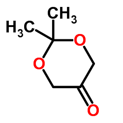 2,2-Dimethyl-1,3-dioxan-5-one Structure