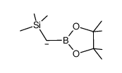(4,4,5,5-tetramethyl-1,3,2-dioxaborolan-2-yl)(trimethylsilyl)methanide Structure