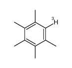 pentamethyl-[6-3H]benzene Structure