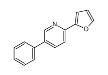 2-(furan-2-yl)-5-phenylpyridine结构式