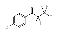 1-(4-氯苯基)-2,2,3,3,3-五氟-1-丙酮结构式
