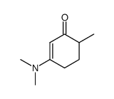 3-(dimethylamino)-6-methylcyclohex-2-en-1-one结构式