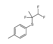 Benzene, 1-methyl-4-[(1,2,2-trifluoro-1-methylethyl)thio]- (9CI)结构式
