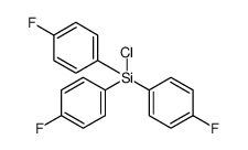 Benzene, 1,1',1''-(chlorosilylidyne)tris[4-fluoro结构式