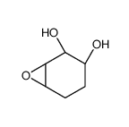 (1R,4R,5S,6S)-7-oxabicyclo[4.1.0]heptane-4,5-diol结构式