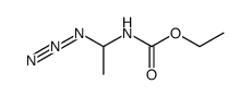 (1-azido-ethyl)-carbamic acid ethyl ester结构式