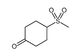 4-(Methylsulfonyl)cyclohexanone Structure