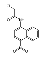 2-chloro-N-(4-nitronaphthalen-1-yl)acetamide Structure