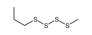 methyl propyl tetrasulfide structure