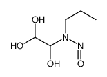 N-propyl-N-(1,2,2-trihydroxyethyl)nitrous amide Structure