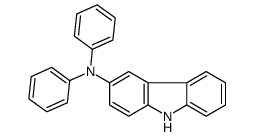 N,N-二苯基-9h-咔唑-3-胺结构式