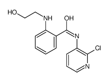 N-(2-chloropyridin-3-yl)-2-(2-hydroxyethylamino)benzamide结构式