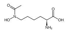 N(6)-acetyl-N(6)-hydroxylysine structure