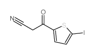 3-(5-碘噻吩-2-基)-3-氧代丙腈结构式