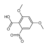 2-nitro-4,6-dimethoxybenzoic acid Structure