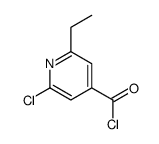 Isonicotinoyl chloride, 2-chloro-6-ethyl- (7CI) structure