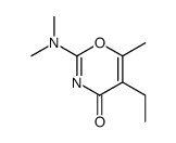 2-(dimethylamino)-5-ethyl-6-methyl-1,3-oxazin-4-one Structure