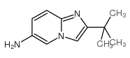 2-叔丁基咪唑并[1,2-a]吡啶-6-胺结构式